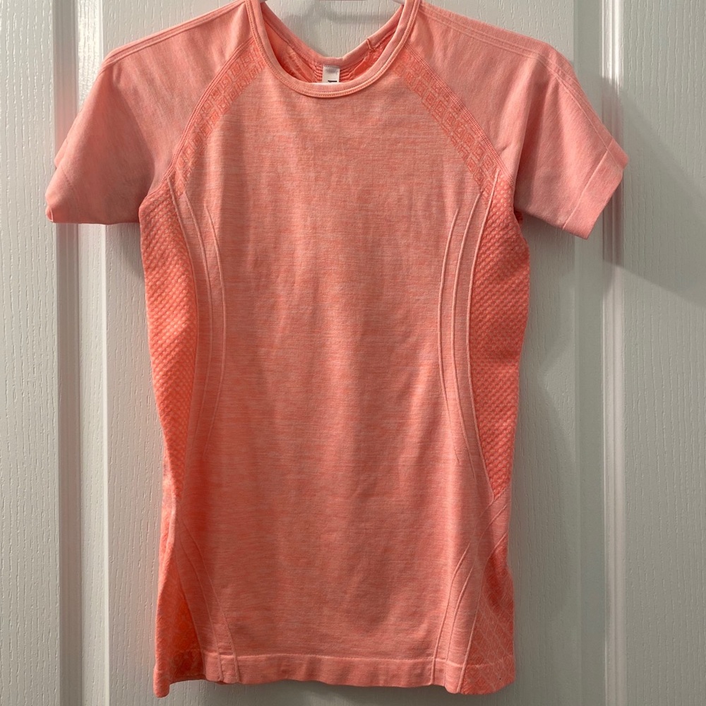 Kyodan fitted Fitness shirt peach medium workout